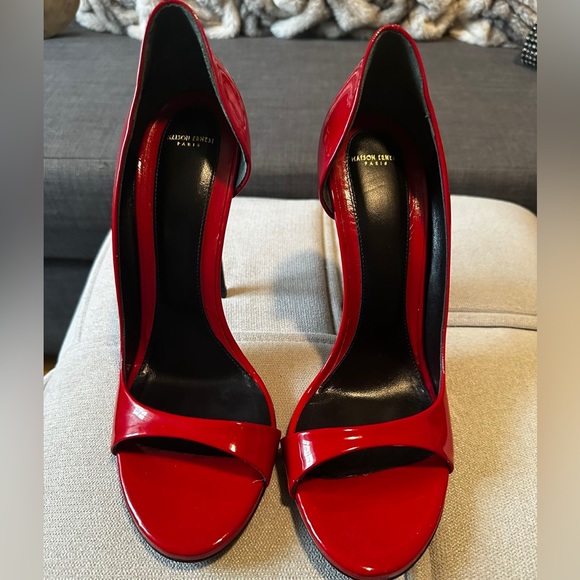 MAISON ERNEST PATENT SANDALS - Picture 2 of 5